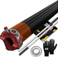 Garage Door Torsion Spring 192x2x24 Left Side - Durable Red Cone