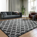 8x10 Area Rugs for Living Room - Fluffy Shag, Non-Slip Comfort