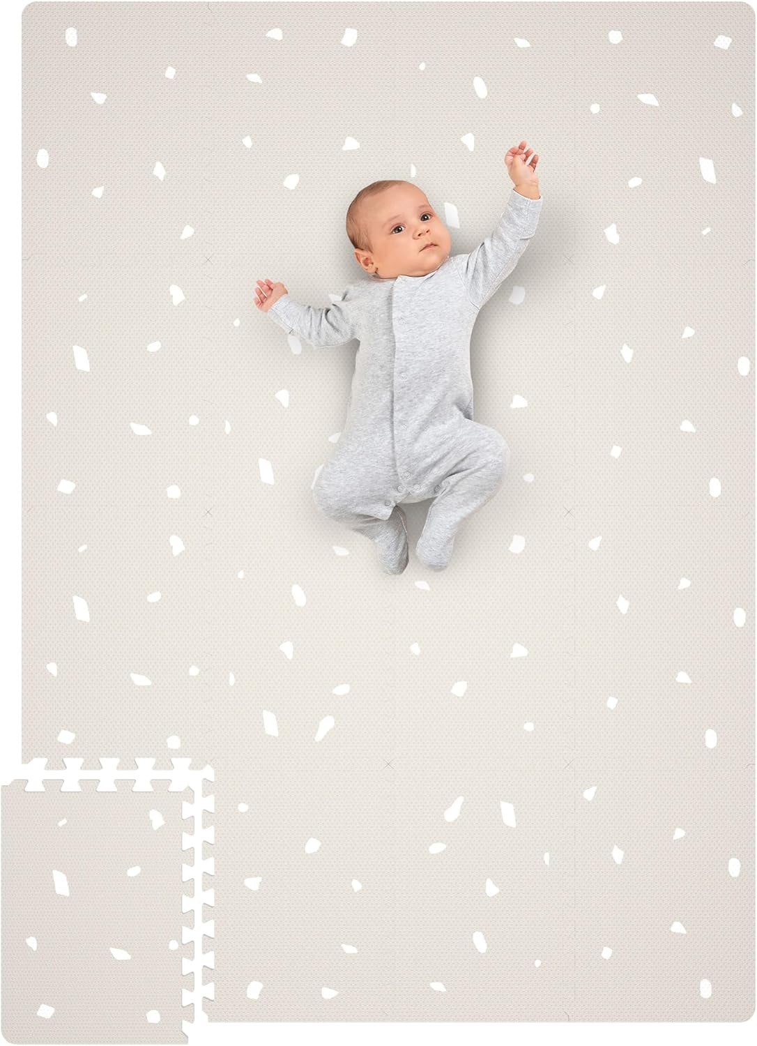 ZICOTO Soft Foam Baby Play Mat - Stylish & Safe!