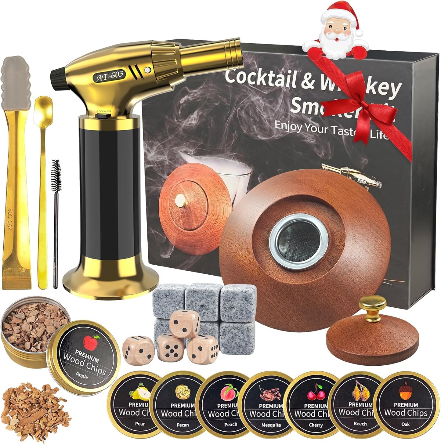 Whiskey Infusion Kit - 8 Flavor Wood Chips Set