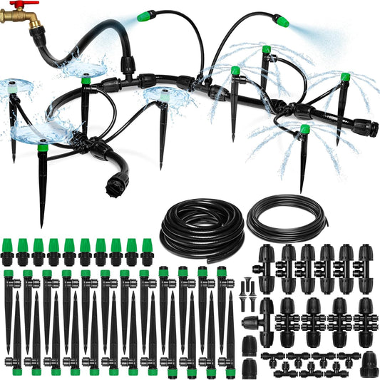 Drip Irrigation System for Gardens - Complete Watering Kit