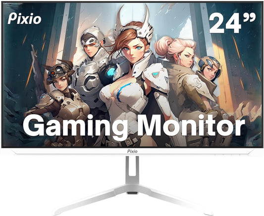 Pixio 24 Wave White Gaming Monitor - 200Hz Refresh Rate