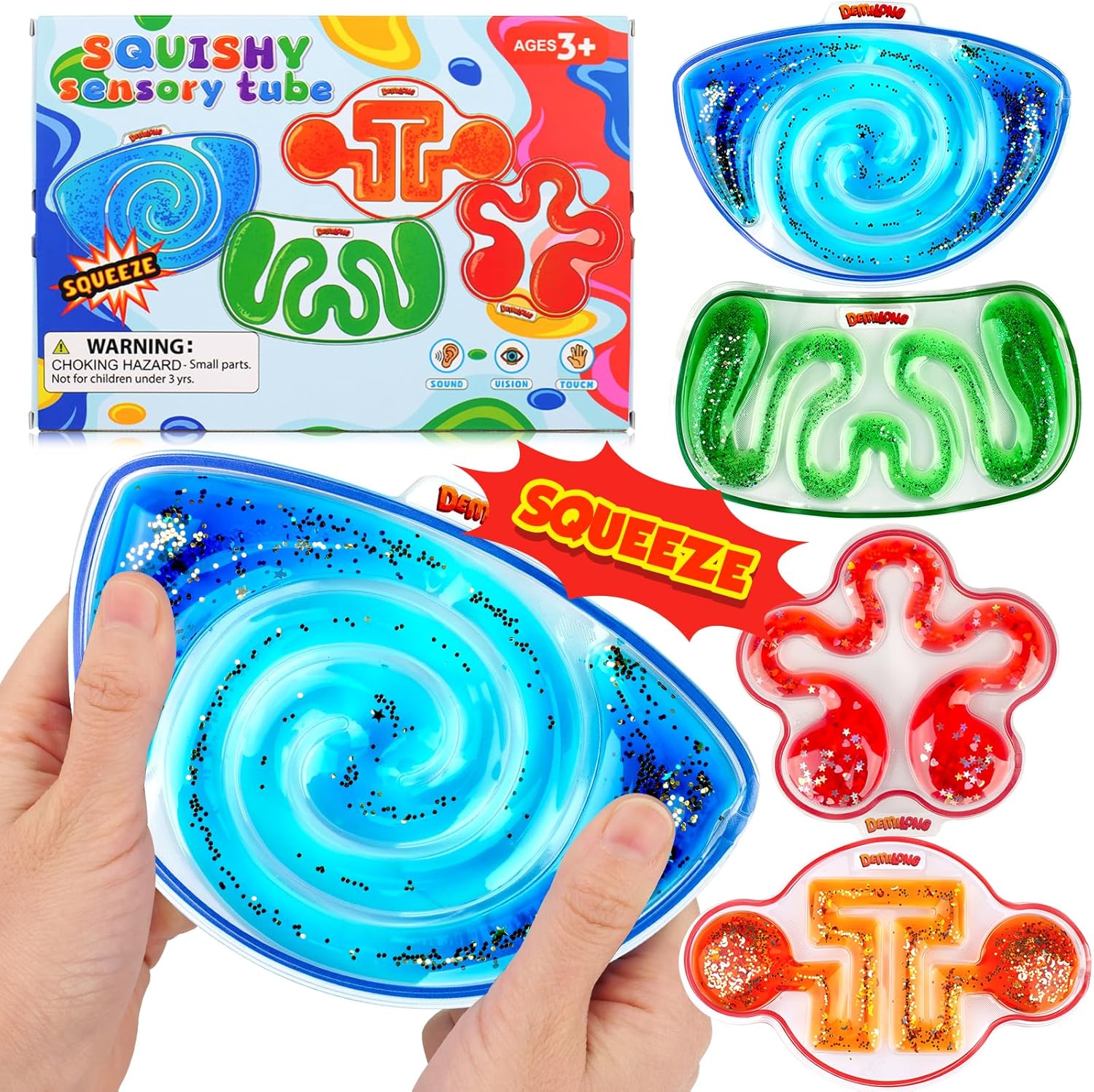 Sensory Maze Fidget Toys 4-Pack