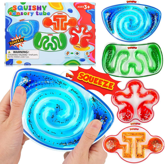 Sensory Maze Fidget Toys 4-Pack