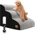 Dog Stairs for Small Dogs 3-Step Ramp - Gentle Joint Support