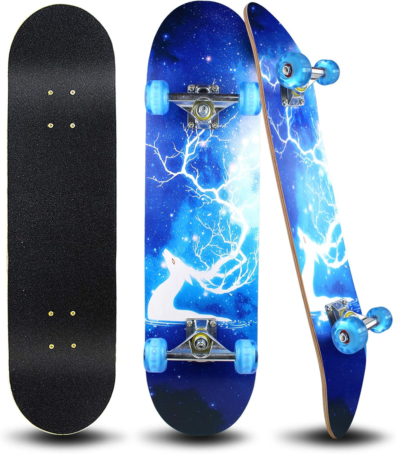 Easy Way Complete Skateboards for Beginners - 31ft' Canadian Maple