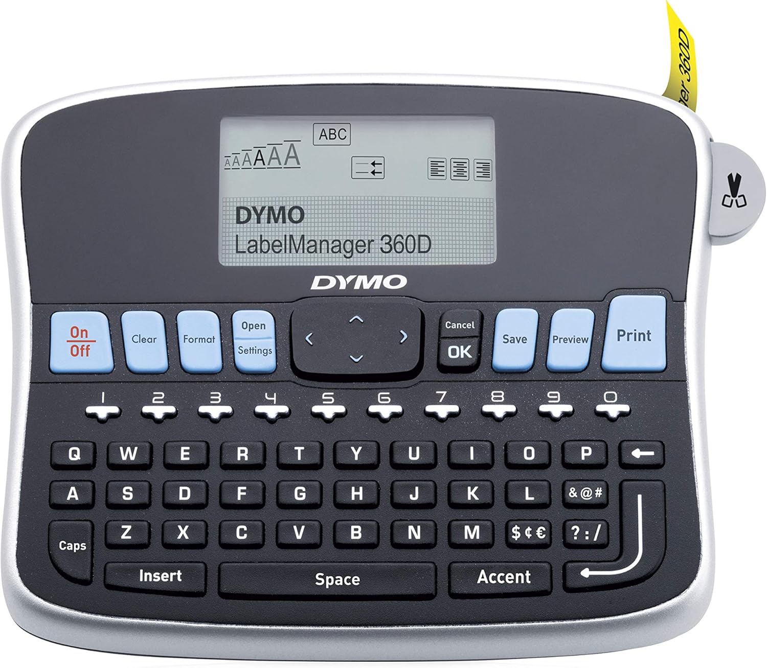 DYMO LabelManager 360D: Easy Rechargeable Label Maker