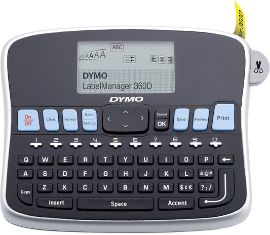 DYMO LabelManager 360D: Easy Rechargeable Label Maker