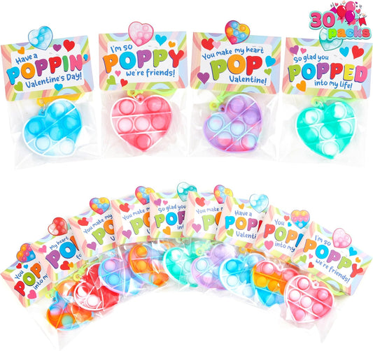 Valentine's Day Gift Cards Bundle with Fidget Toys - Joyin