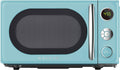 Galanz Retro Microwave Oven 0.7 cu ft Bebop Blue - Compact Countertop