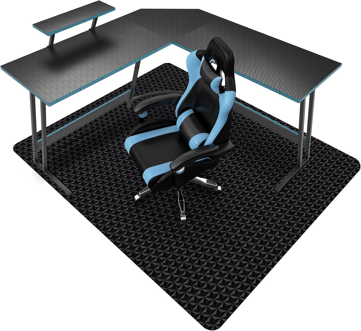 SALLOUS Large Office Chair Mat - Floor Protector