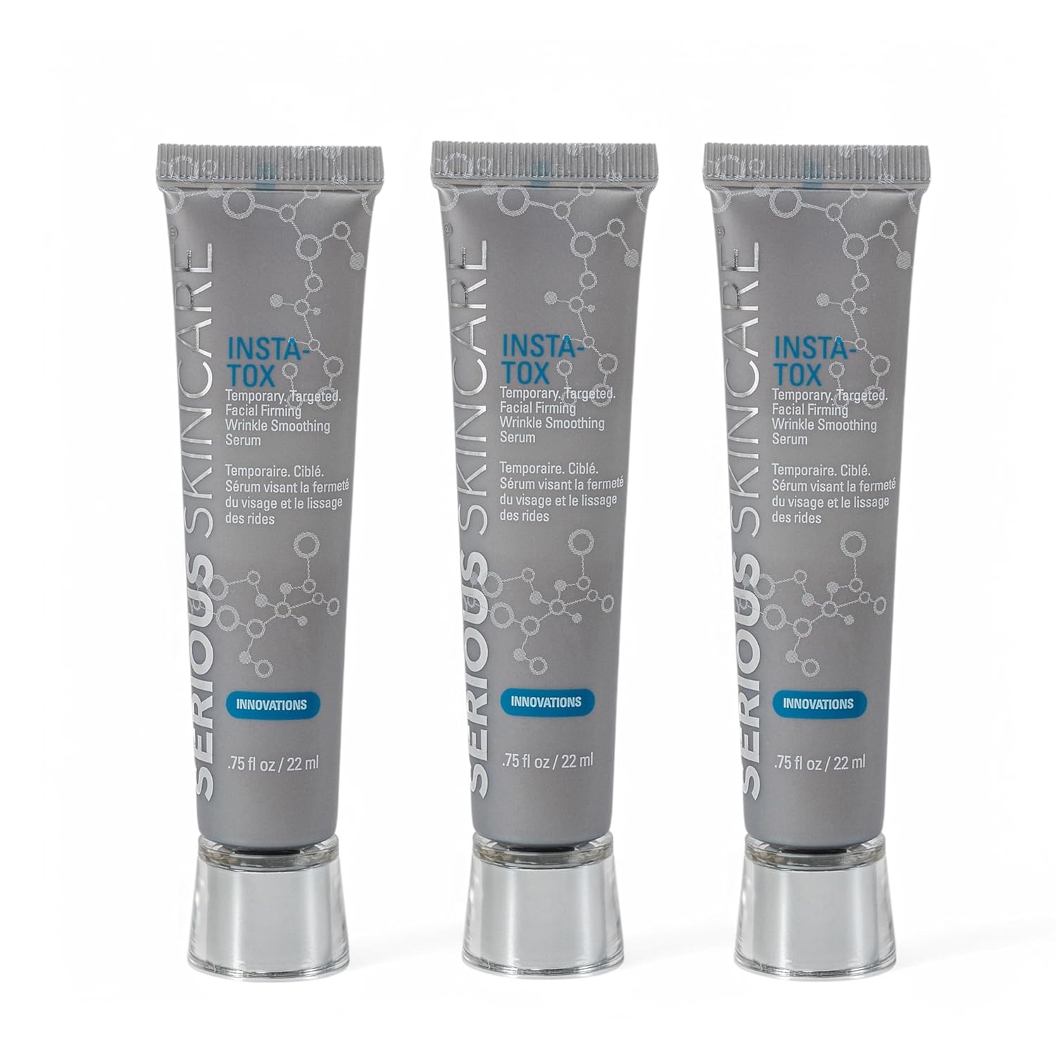 INSTA-TOX Instant Wrinkle Smoothing Serum TRIO for Youthful Skin