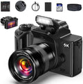 True 5K Digital Camera 80MP for Photography - Beginner Vlogging Camera
