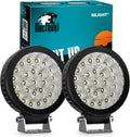Nilight LED Light Pods 4.3 in 25LED Flood Beam - Wide Flood Offroad