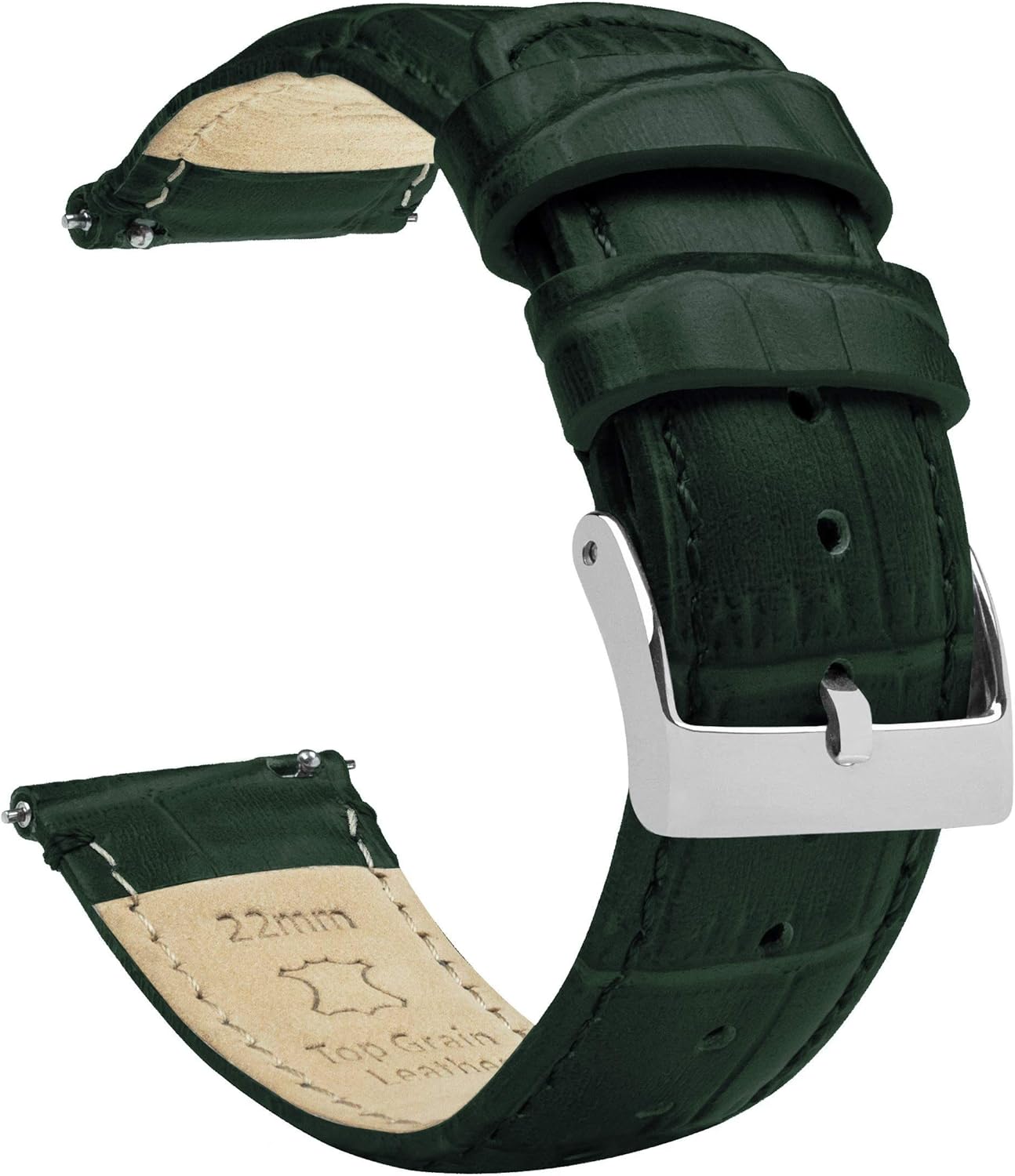 Gear S3 Classic Frontier Black Alligator Grain Leather Band