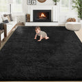 8x10 Area Rug for Living Room - Fluffy Shag Washable Plush