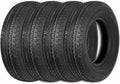 ST205/75R15 Trailer Tires Set of 4 - 8 Ply Load Range D