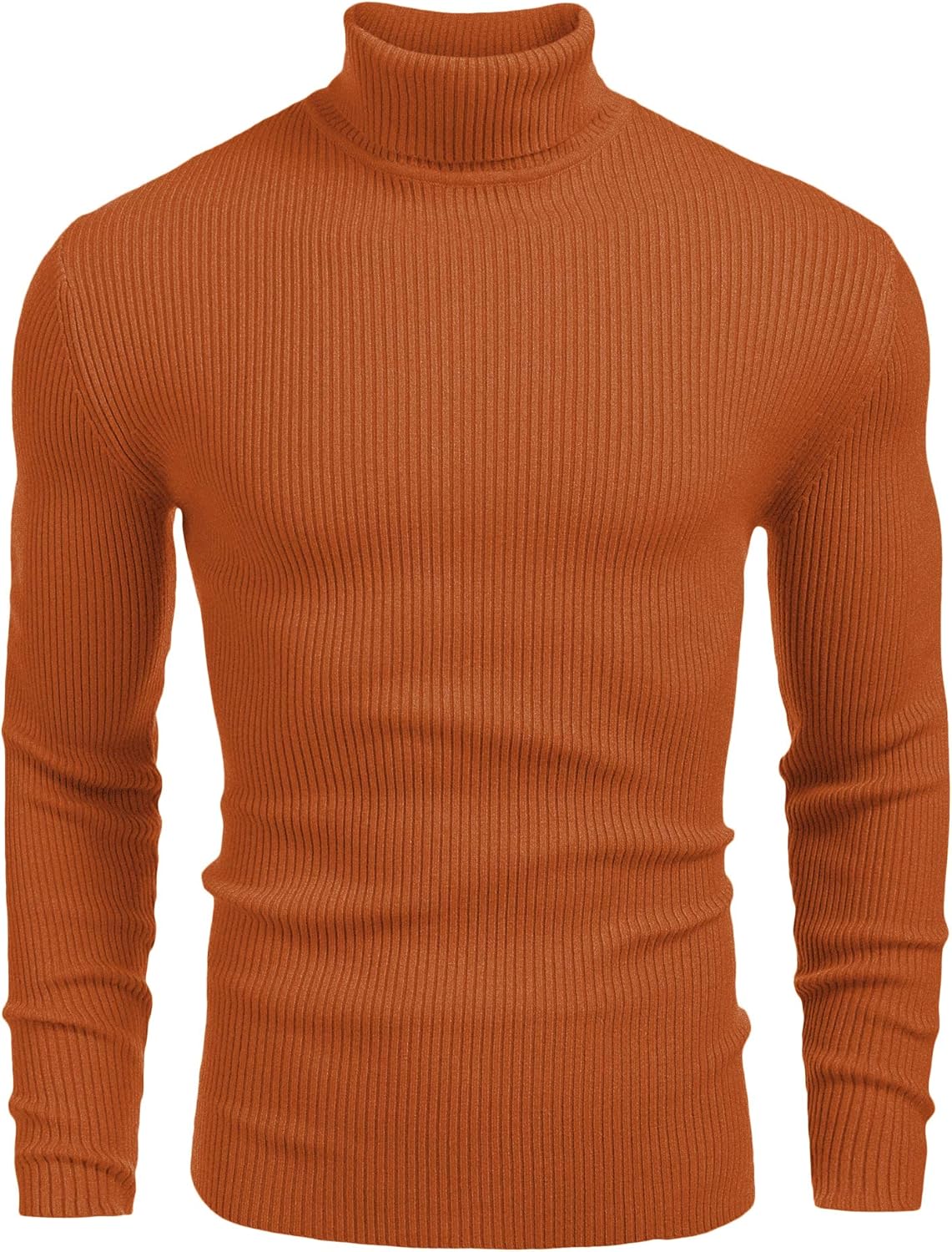 COOFANDY Mens Ribbed Slim Fit Knitted Turtleneck Sweater Review