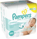 Pampers Sensitive 3X Refill Wipes 770 Count - Gentle Cotton Care