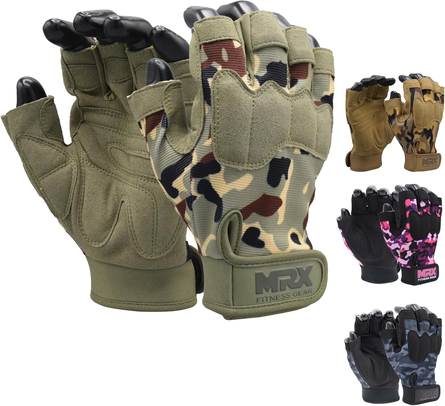 MRX Breathable Workout Gloves: Snug Fit for All Activities
