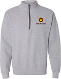 Western Michigan Broncos Quarter Zip Sweatshirt - Team Color