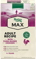 Nutro Max Adult Dry Dog Food with Farm-Raised Chicken - Balanced