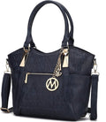 Vegan Leather Tote Bag for Women - Spacious Top-Handle Shoulder Purse