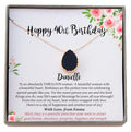 Be Wished 40th Birthday Necklace with Poem - Ready to Gift