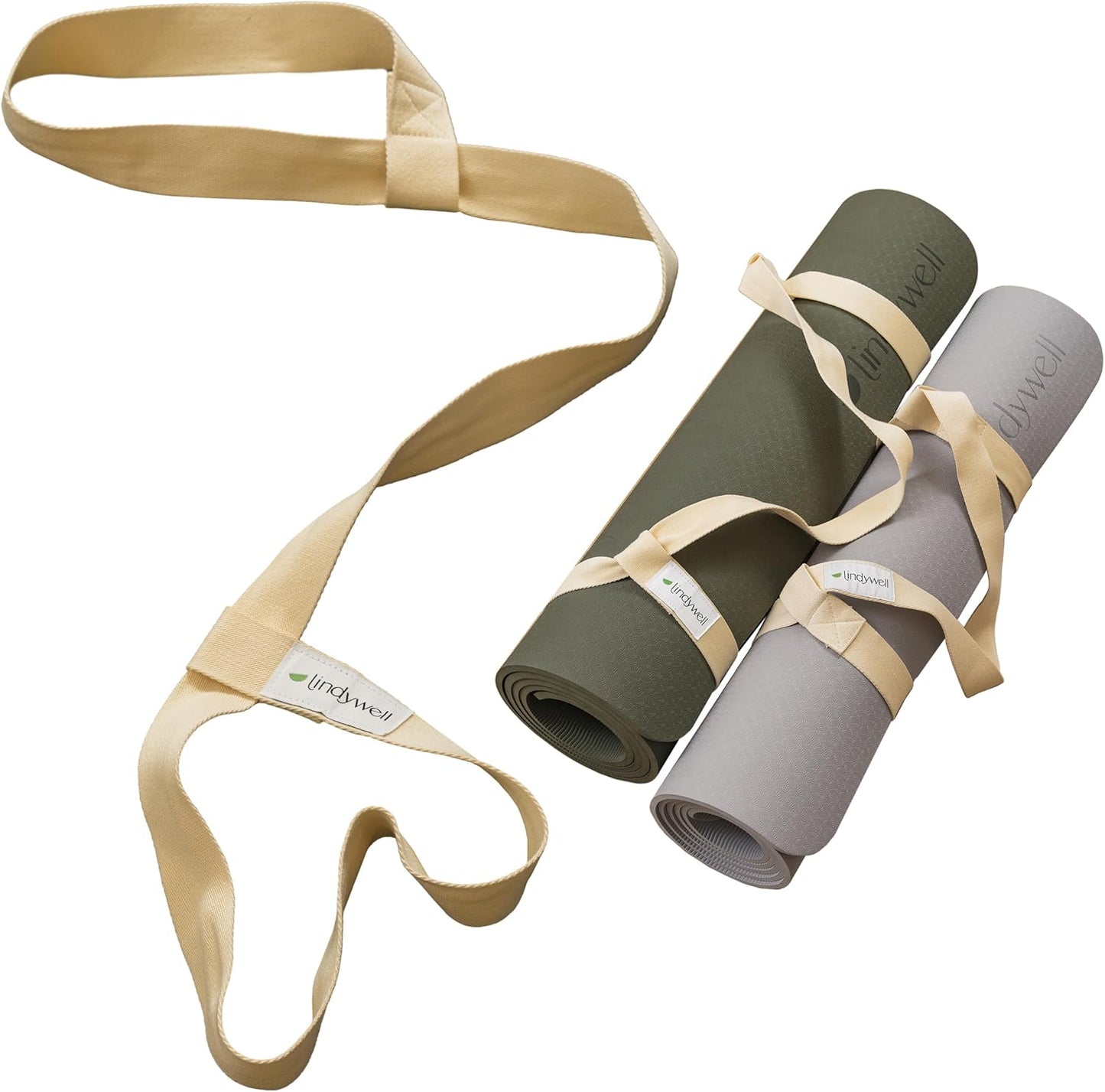 Lindywell Universal Yoga Strap - Adjustable & Durable