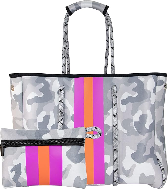 QOGiR Neoprene Multipurpose Beach Bag Tote for All Occasions