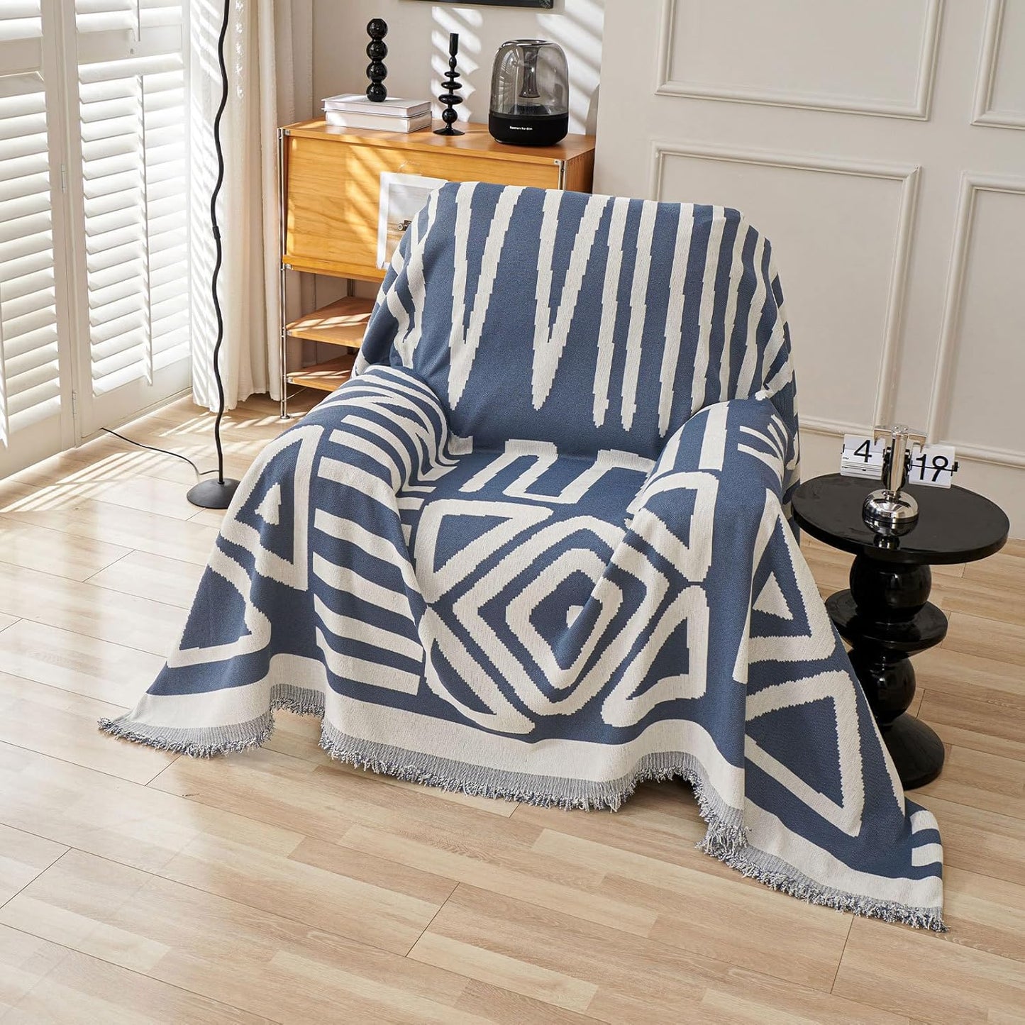 VClife Armchair Couch Cover - Soft Boho Tribal Geometric Design