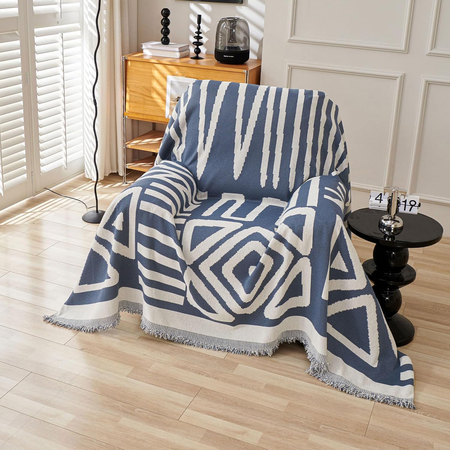 VClife Armchair Couch Cover - Soft Boho Tribal Geometric Design