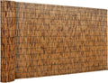 Natural Reed Fencing 5 ft H x 13.3 ft L - Eco Privacy Screen