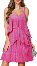 Elegant Ruffle Tiered Mini Dress for Women by DRESSTELLS for Parties