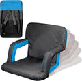 Ventura Portable Reclining Stadium Seat Waves Collection - Padded