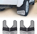 Mud Flaps Heavy-Duty Splash Guards Sediment Protection - Universal Fit