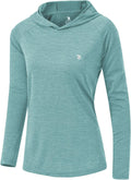 Womens UPF 50+ Sun Protection Hoodie Shirt - Lightweight Comfort Shoes