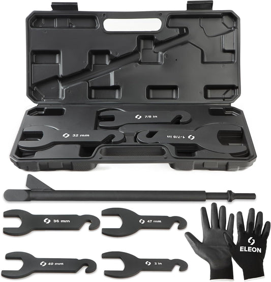Pneumatic Fan Clutch Removal Tool Kit - 8PCS Carbon Steel Set