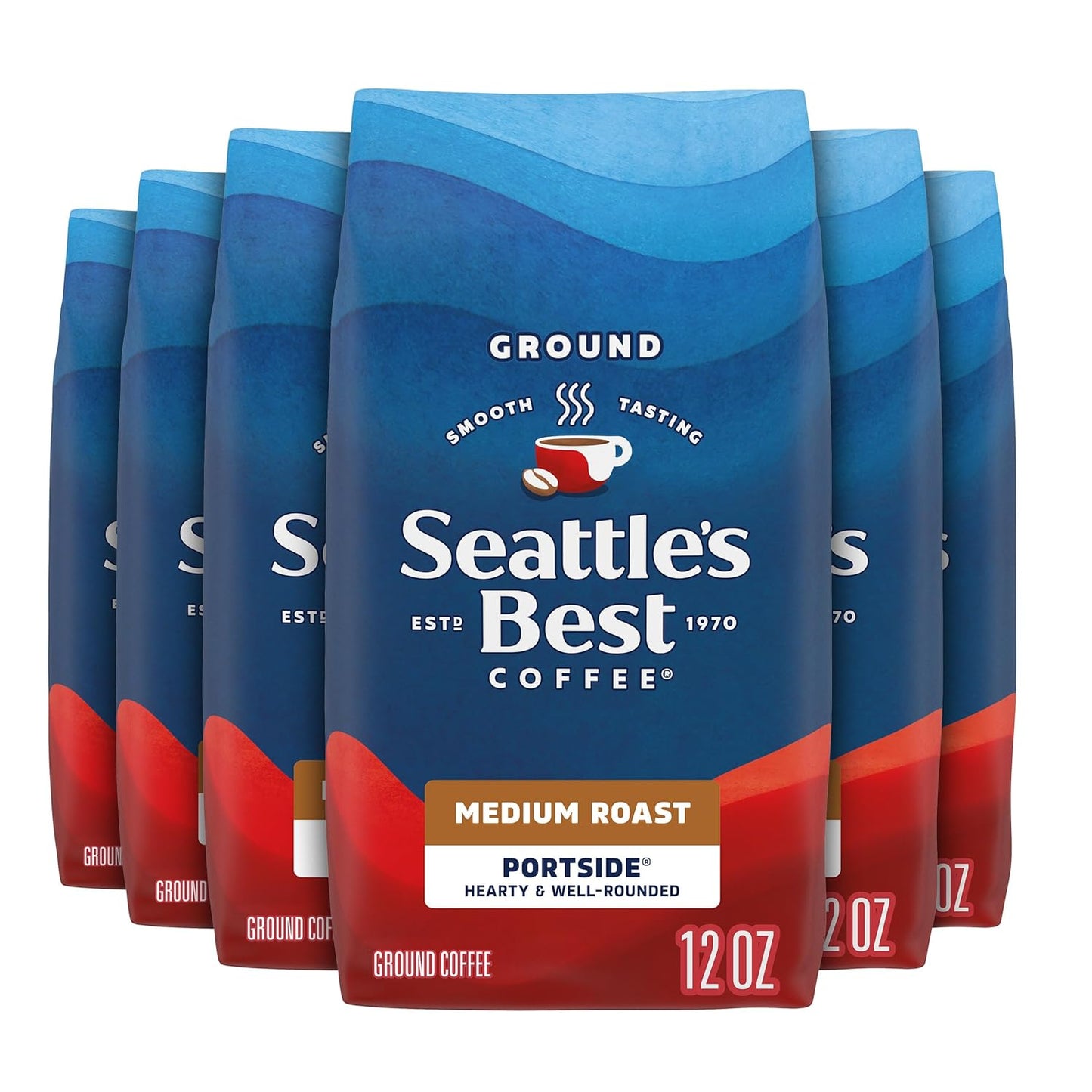 Seattle's Best Coffee Portside Blend Medium Roast Ground Coffee