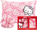 Kitsch Hello Kitty Satin Pillowcase Set - Soft Satin for Hair & Skin