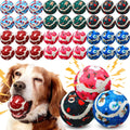 Dog Squeaky Tennis Balls 36 Pack 2.5 in - Festive Christmas Set