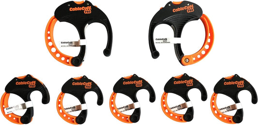 Organize Cables Easily: Cable Cuff Set of 7