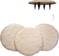 Circular 15.5 in Stepping Stones with Ground Stakes - Durable Resin