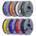 250g PLA+2.0 Filament 1.75mm Bundle - Multicolor 8 Rolls