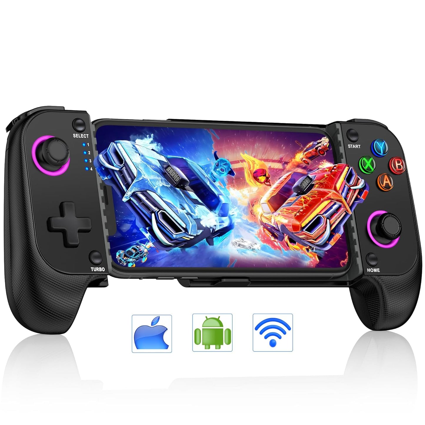 AXYBCOOL Mobile Wireless Phone Controller for Gaming on the Go
