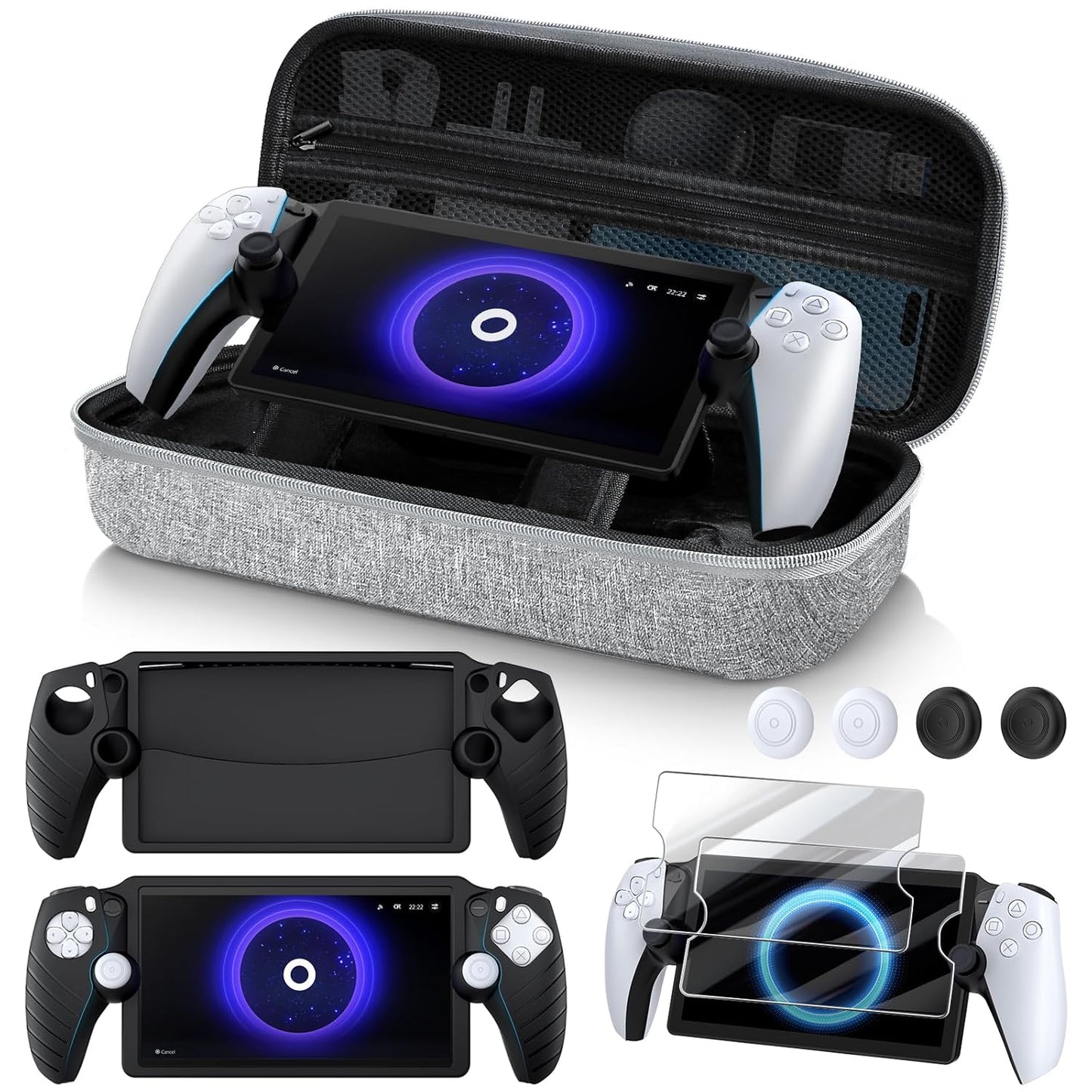 Kinwin 10 in 1 Accessories Bundle for PlayStation Portal Console