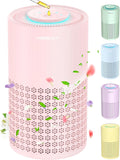 Air Purifier for Bedroom with HEPA 3-in-1 Filter - Quiet Pet & Smoke