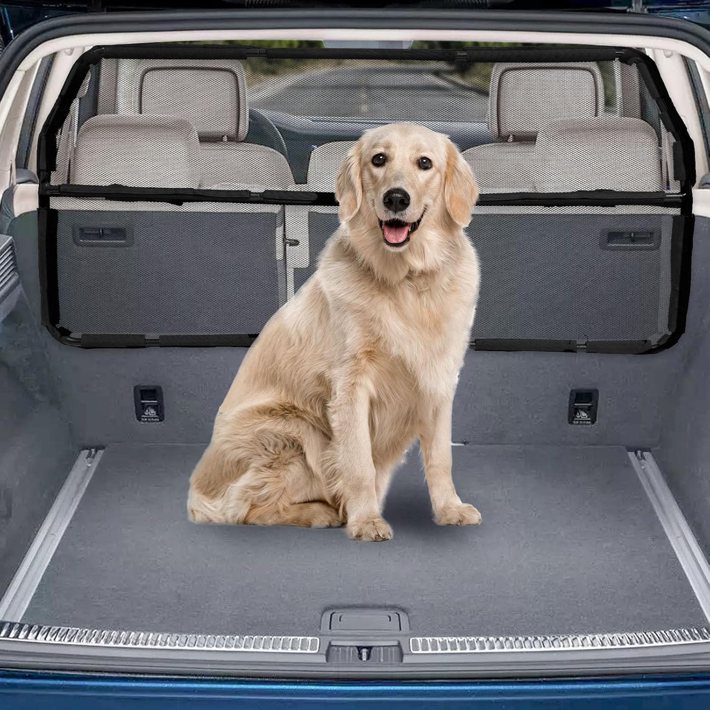 Dog Car Barrier Escape-Proof for Small SUVs & Hatchbacks