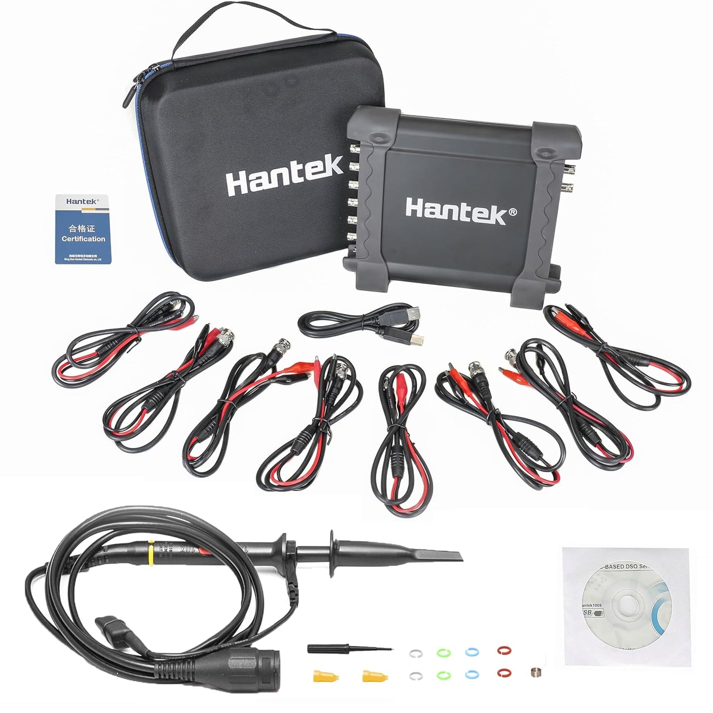 Hantek 1008B 8 Channels Automotive Diagnostic Oscilloscope Review