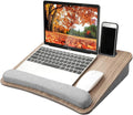 Portable Lap Laptop Desk with Pillow Cushion - Comfortable Mobile